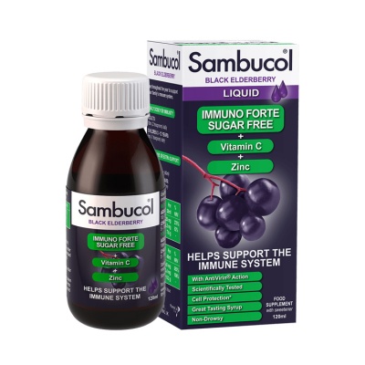 Sambucol Immuno Forte Sugar Free Liquid 120ml